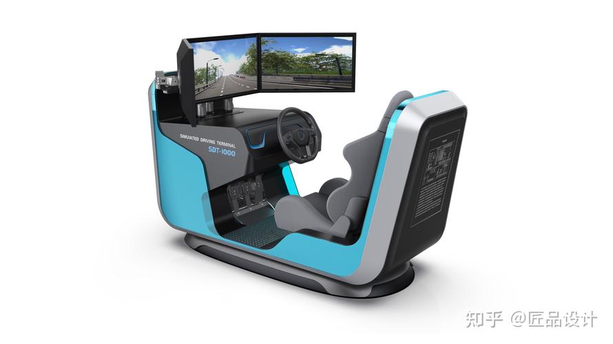 工业设计案例解析 沉浸式模拟驾驶舱的创新设计与服务实践
